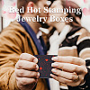 5Pcs Hot Stamping Planet Cardboard Jewelry Packaging Boxes CON-TA0001-44D-8