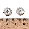 304 Stainless Steel Rhinestone Spacer Beads RB-CBA18B7-01P-03-3