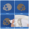 6 Sets Skull & Bone Hotfix Rhinestone FIND-PH0038-54-4