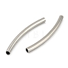 Non-Tarnish 304 Stainless Steel Tube Beads STAS-B047-27G-P-2