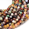 Natural Mixed Stone Bead Strands X-G-P075-31-10mm-1