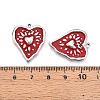 304 Stainless Steel Pendants STAS-N108-21B-P-3