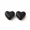 Heart Spray Painted Alloy Beads FIND-G053-01H-2