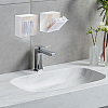Square Plastic Bathroom Wall Mounted Display Stands AJEW-WH0077-154-2