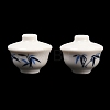 Handmade Printed Porcelain Beads PORC-T136-03B-01-1