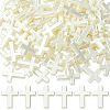 100Pcs Resin Imitation Pearl Beads RESI-SC0036-40-1