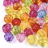 Transparency Acrylic Corrugated Beads X-TACR-Q266-01-1