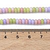 Ombre Effect Dyed Glass Beads Strands GLAA-C043-01D-4