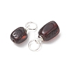 Natural Amber Pendants PALLOY-JF05375-02-3