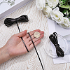 2 Bundles Flat PU Leather Braided Cord OCOR-CL0001-18B-3