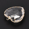 Transparent Glass Pendants KK-N283-01L-G-3