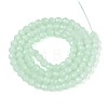 Imitation Jade Glass Beads Strands GLAA-T028-4mm-11G-2