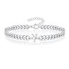 Letter 304 Stainless Steel Link Bracelets FS-WG7830E-49-1