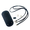 Handmade PU Leather Shoulder Strap Botto Accessories Kits PW-WGD463C-05-1