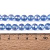 Transparent Glass Beads Strands GLAA-Q107-02A-14-4
