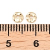 Brass Spacer Beads KK-C163-06A-G-3