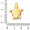 304 Stainless Steel Rhinestone Pendants STAS-P417-01G-01-3