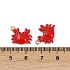Brass Alloy Charms KK-R226-15G-02-3