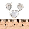 304 Stainless Steel Cuff Open Rings RJEW-Z138-01GP-04-5