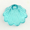 Transparent Acrylic Flower Bead Caps TACR-Q004-M01-2