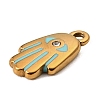 304 Stainless Steel Enamel Pendants STAS-Z199-01G-06-2