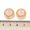 UV Plating Handmade Lampwork Beads LAMP-R004-03F-5