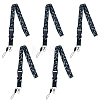 4Pcs Polyester Mobile Straps HJEW-HS0001-07A-1