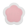 Flower-Shaped Silicone Heat Insulation Coasters AJEW-K055-03A-1