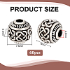 Tibetan Style Alloy Beads FIND-PH0060-12B-2