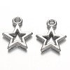 CCB Plastic Star Charms CCB-N001-05-1