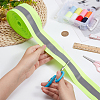 25M Flat Reflective Polyester Ribbons OCOR-BC0006-17B-3