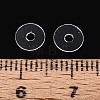 50Pcs Transparent PVC Insulating Gaskets PVC-T006-6mm-01-4