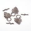 Alloy Toggle Clasps PALLOY-A20005-AS-LF-4