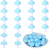 20Pcs Mushroom Silicone Focal Beads JX901I-1