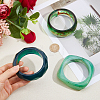 3Pcs 3 Styles Acrylic Bangles for Women BJEW-DC0001-30-3