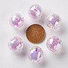 Transparent Acrylic Beads TACR-S152-14B-A03-3