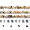 Natural Gold Rutilated Quartz Beads Strands G-G161-A16-05-5