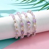 Natural Amethyst Chips Bracelets for Women BJEW-H623-01S-05-3