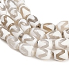 Tibetan Style dZi Beads Strands GG-CBA4812-C06-8X12MM-4
