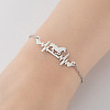304 Stainless Steel Link Bracelets WGCBDDD-02-1