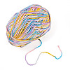 Light Gradient Segment Dyed Polyester Yarn DIY-TADJ0002-005K-3