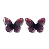 Trsnaprent Epoxy Resin Pendants RE-CBA2911-01G-1