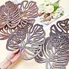 2Bags Palm Leaf Wood Door Frame Trim Decoration HJEW-GO0001-24-3