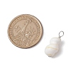 Natural Conch Shell Pendants PALLOY-JF02808-01-2