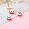 Polymer Clay Charms PALLOY-JF00685-02-5
