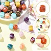 100Pcs Opaque Acrylic Beads OACR-CJ0002-82-3