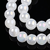 Electroplate Imitation Jade Glass Beads Strands LS-GLAA-T032-J6mm-AB01-2