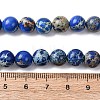 Natural Imperial Jasper Beads Strands G-A175B-8mm-06-3