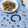 120Pcs 4 Colors Alloy Rhinestone Settings FIND-PA0001-55-7