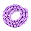 Handmade Polymer Clay Beads Strand CLAY-T021-01O-2